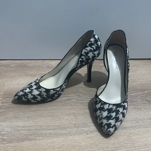 Anne Klein Houndstooth Heels Size 9